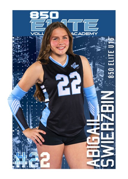 850 Elite Volleyball Academy 2026:  Abigail Swierzbin (Abby)