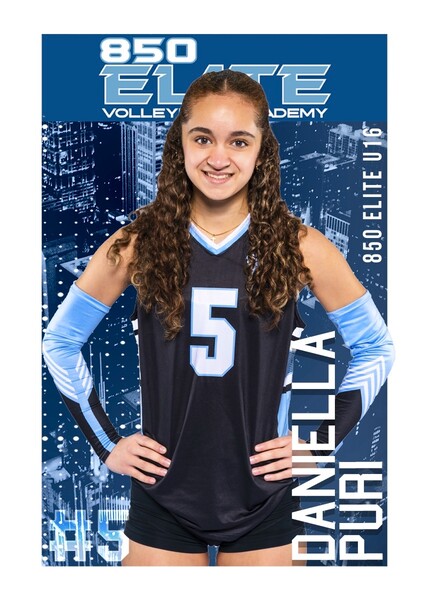 850 Elite Volleyball Academy 2026:  Daniela Puri (Dani)