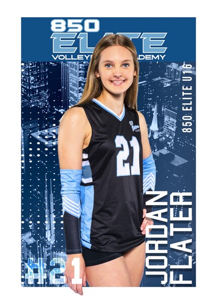 850 Elite Volleyball Academy 2026:  Jordan Flater 